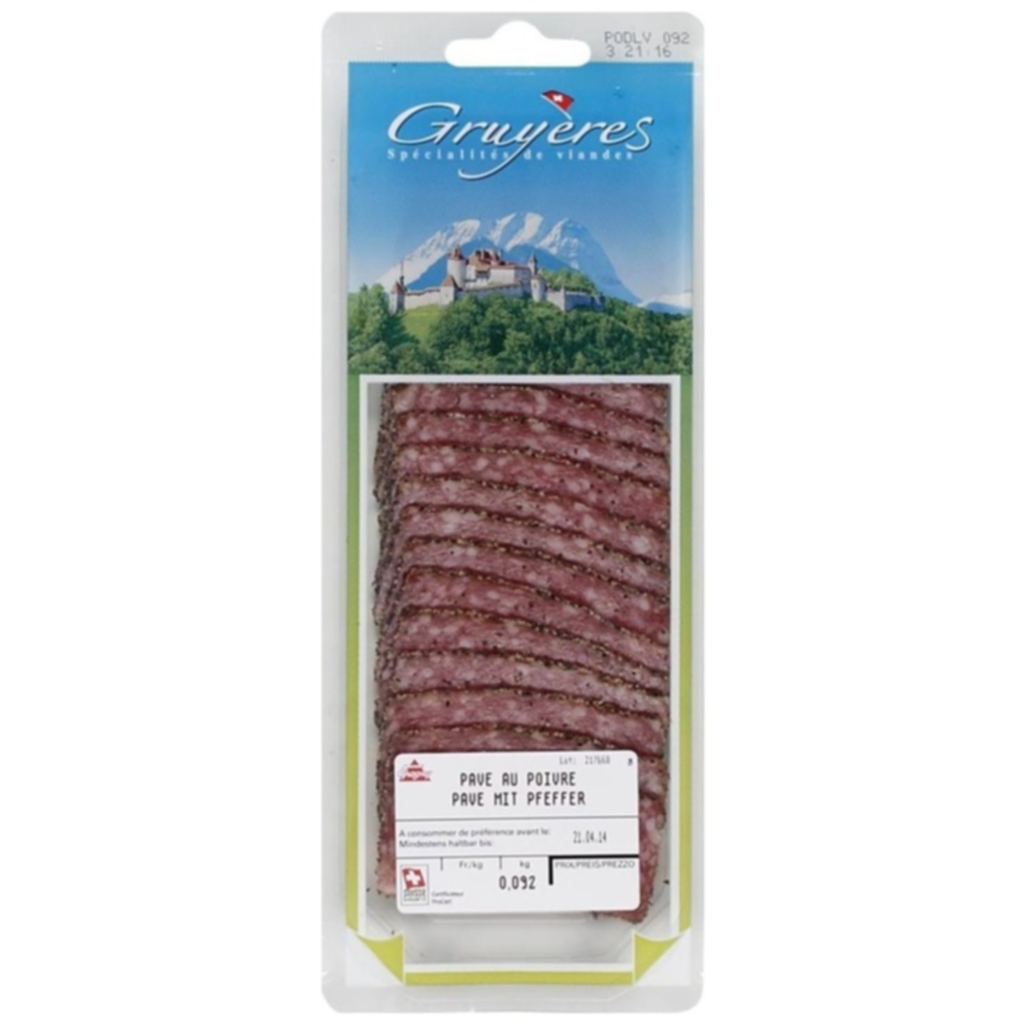 Epagny Pavé Pfeffer geschnitten ca. 80g