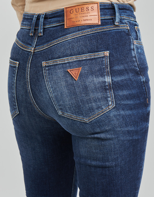 Guess - 1982 EXPOSED BUTTON - Bleu fonce