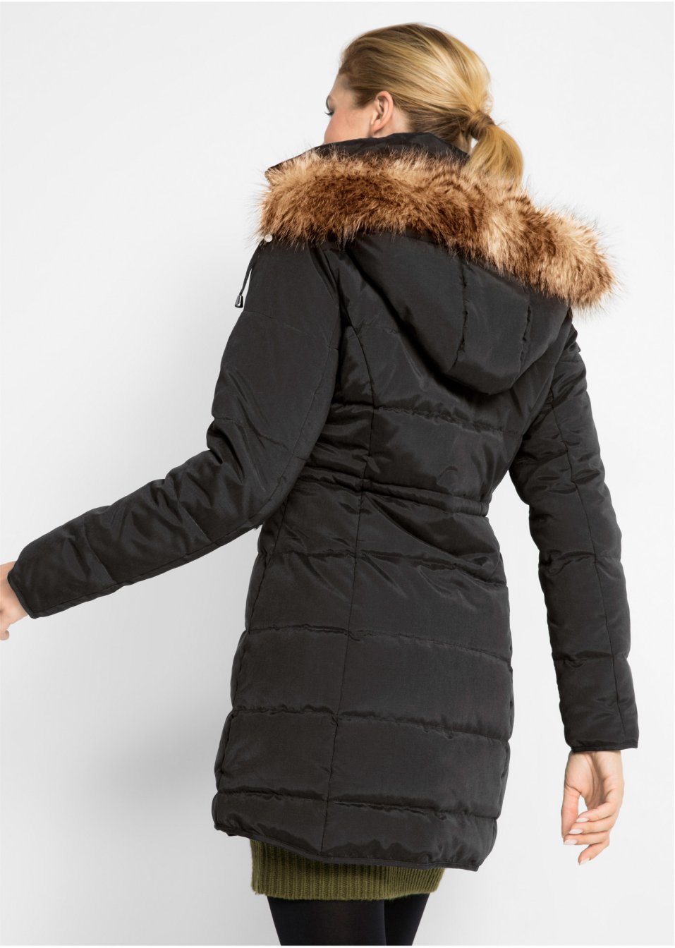 Veste matelassée à capuche, doublée