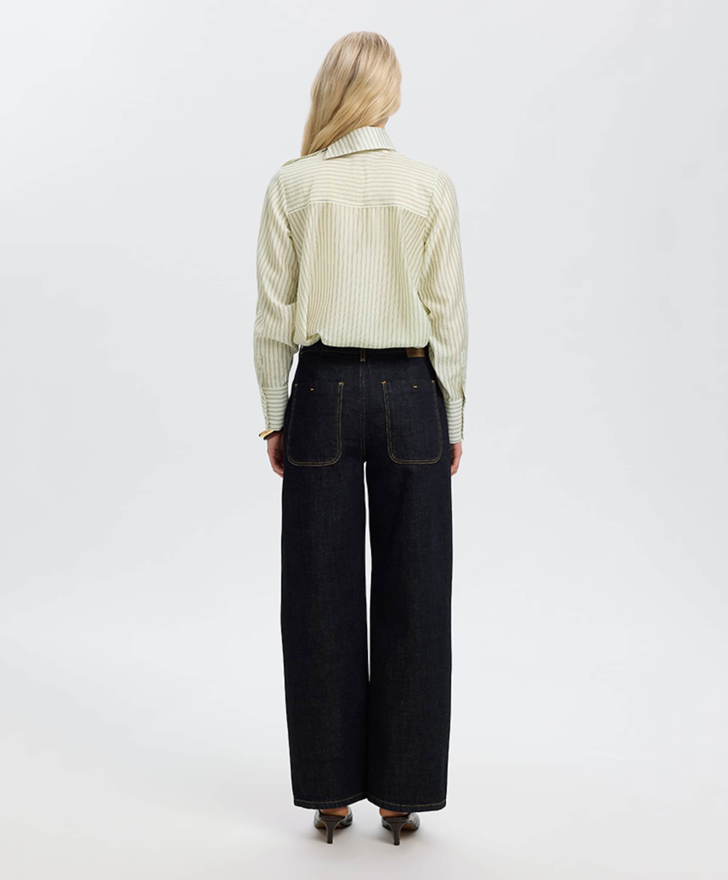 Selected Dames blouse ecru