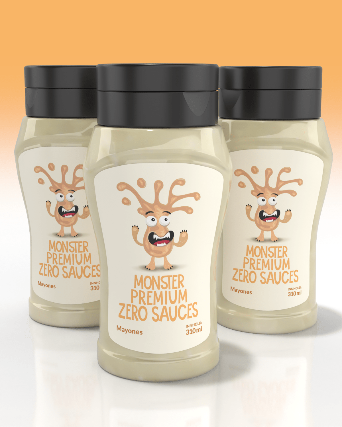 Monster Premium Zero Calorie Sauces - Mayones - TREPAKNING! - DATODEAL
