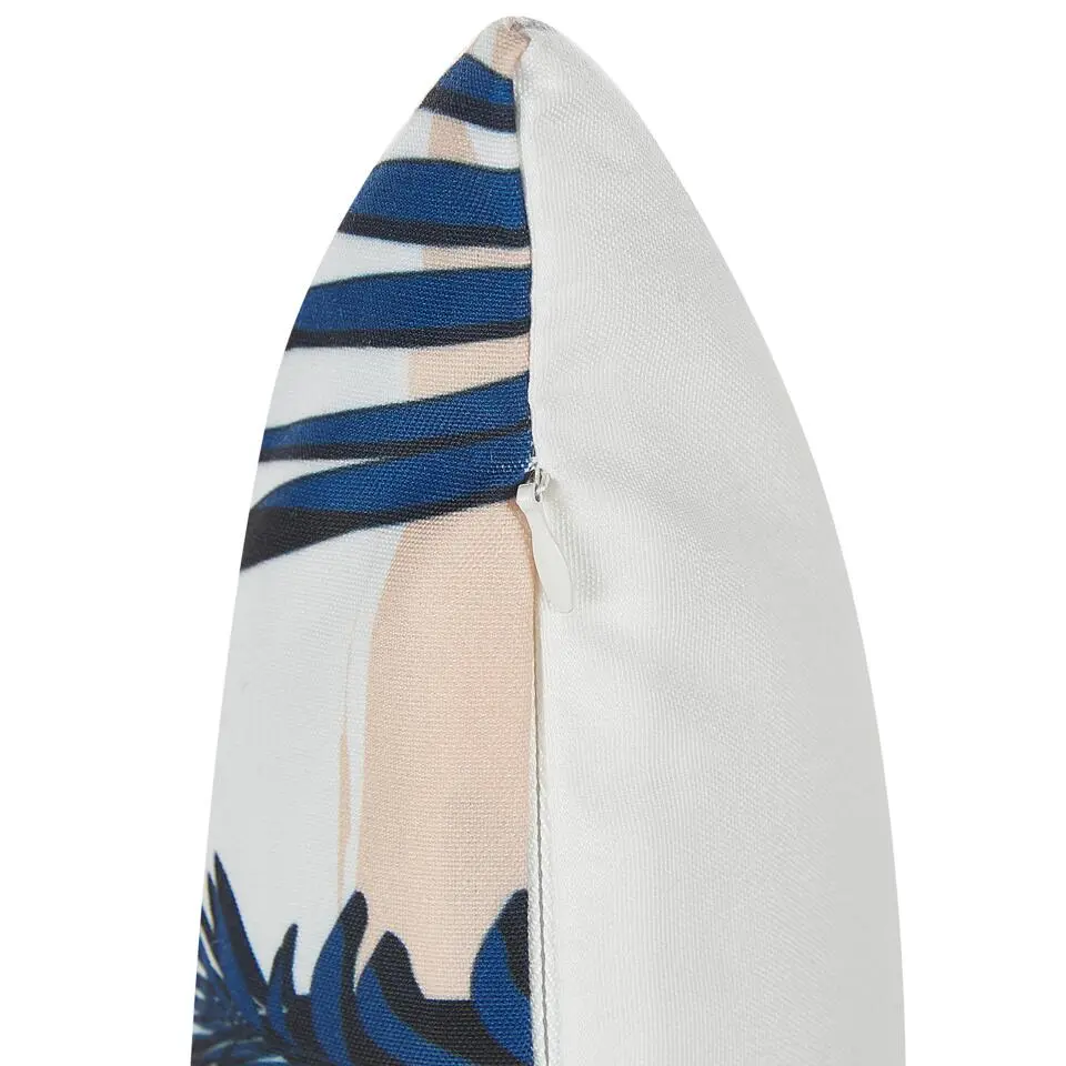 ELATI - Tuinkussen set van 2 - Blauw - Polyester