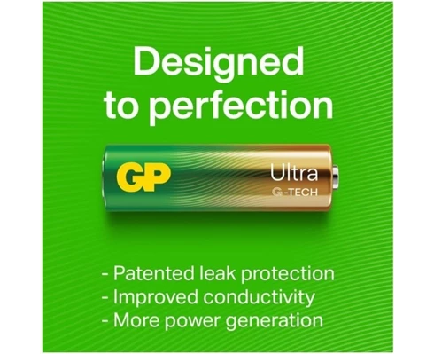 GP Ultra Alkaline AAA 4-p Svanenmärkt
