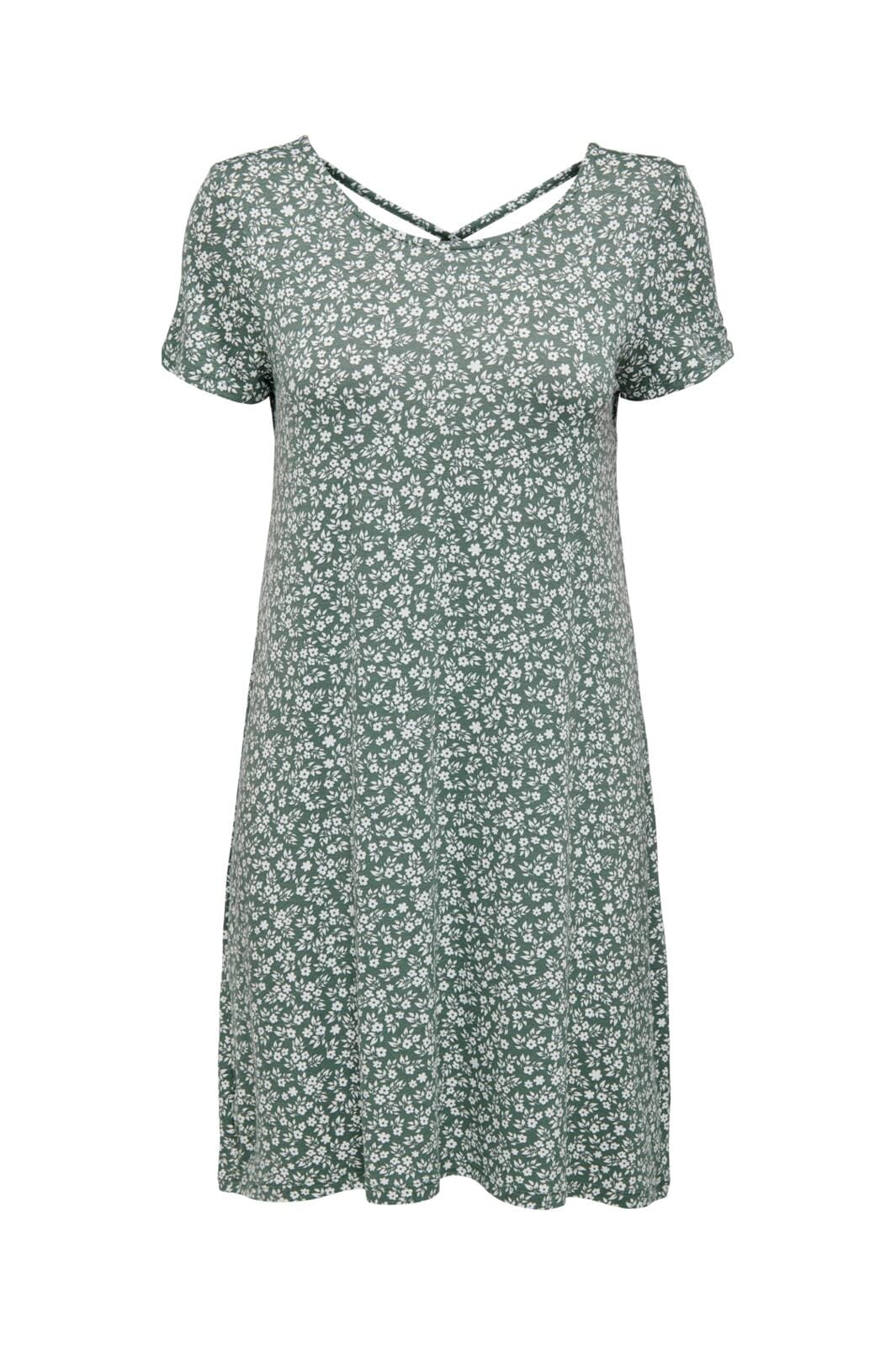 Only Onlbera Back Lace Up S/S Dress