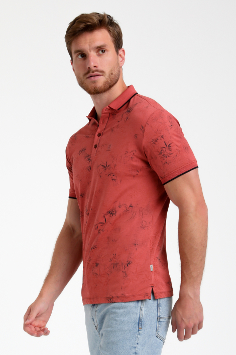 Gabbiano oranje heren polo