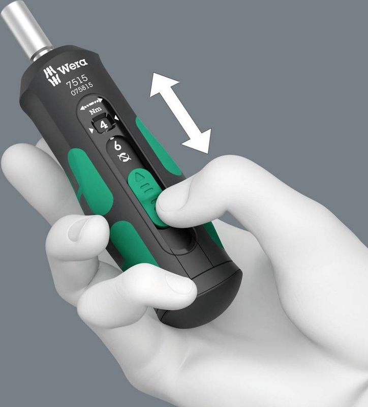 Wera - 7515 Kraftform Safe-Torque Speed - Momentschroevendraaier - 2-6 Nm - 1/4
