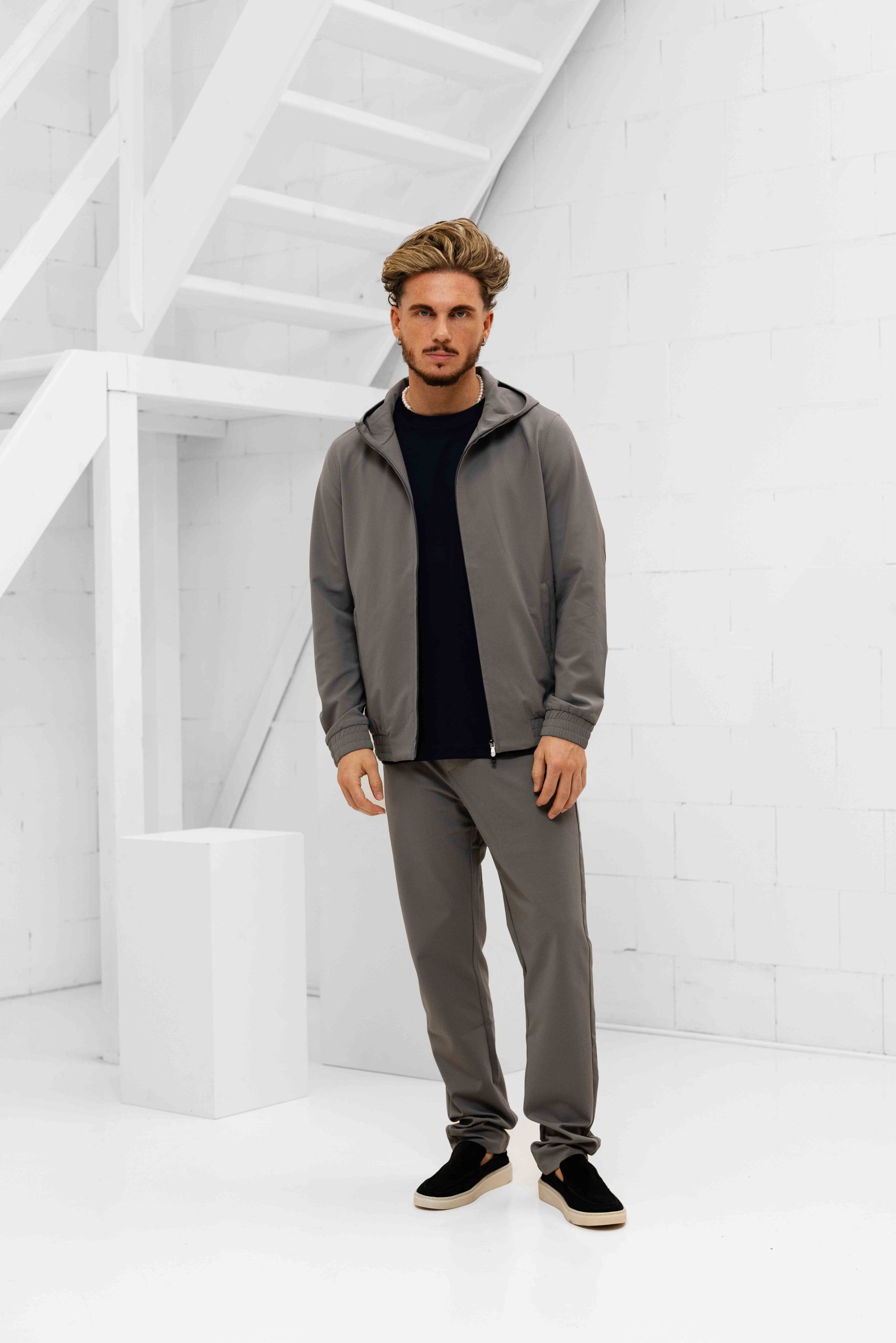 Cou7ure Essentials Reflection Hoodie Trainingspak Heren Grijs