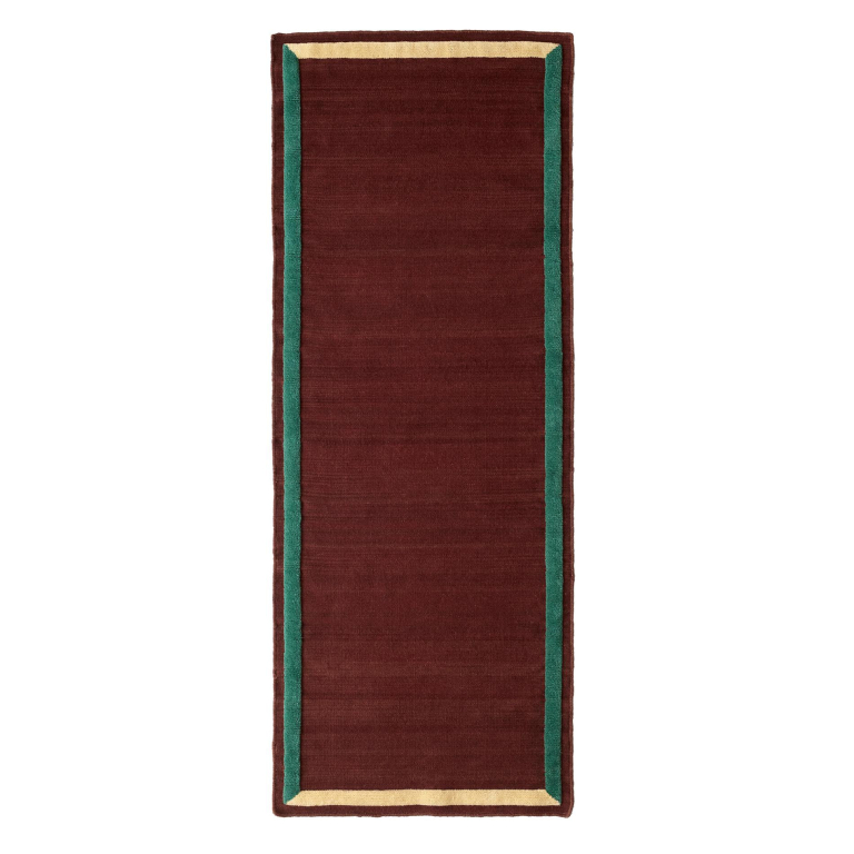 &tradition Framed AP14 vloerkleed 90x240 Plum