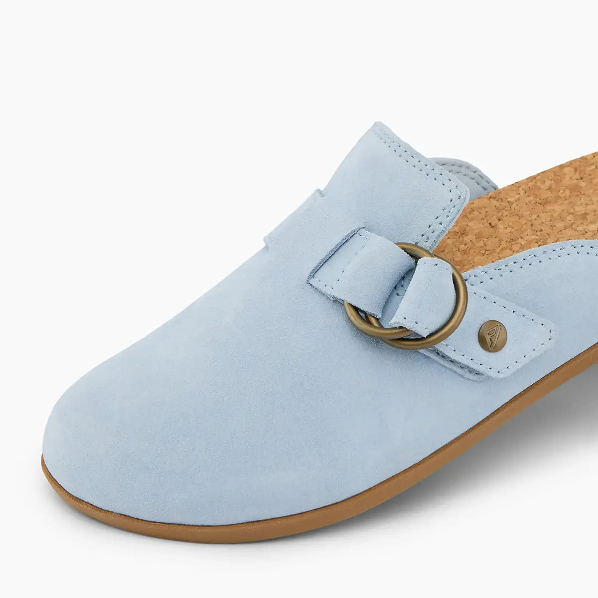 Vista Serenity Dusty Blue Suede