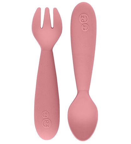 EzPz Geschirr-Set - Silikon - 3 Teile - Mattrosa
