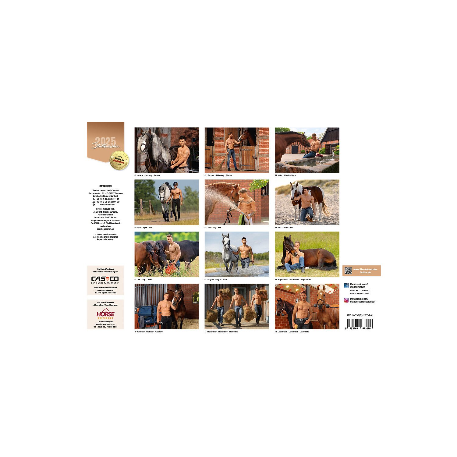 Stallburschen-Kalender  - 2025