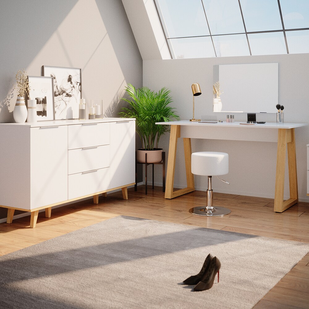 VICCO Kommode Nautica Sideboard weiß Eiche Anrichte Schrank Schublade Skandi