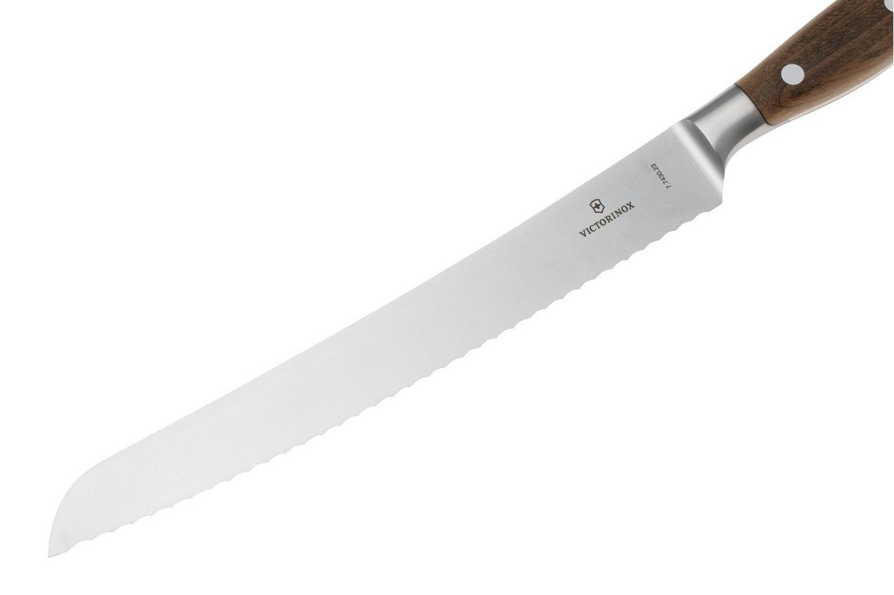 Victorinox Grand Maître Bread Knife 7.7430.23G, esdoornhout, broodmes, 23 cm