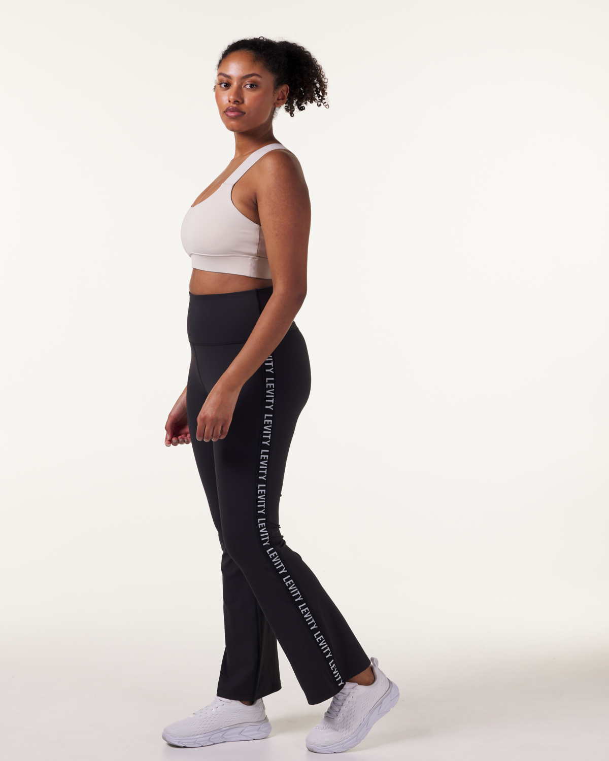 LEVITY Line Up Flare Pants Black