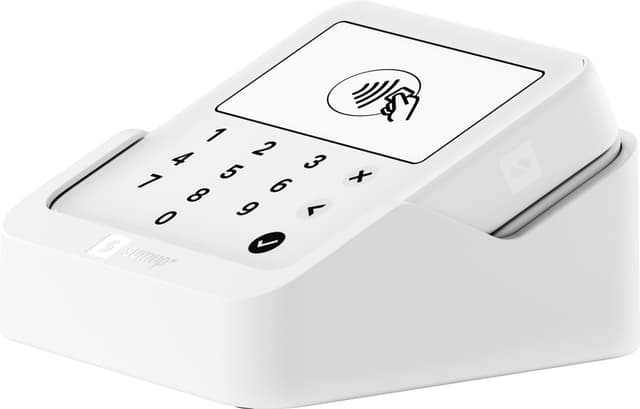 SumUp Solo Lite betalingskortlæser og ladekrybbe