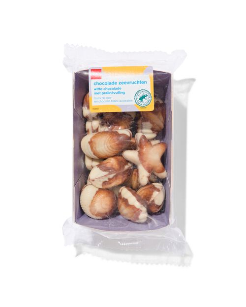 fruits de mer en chocolat praliné 160g