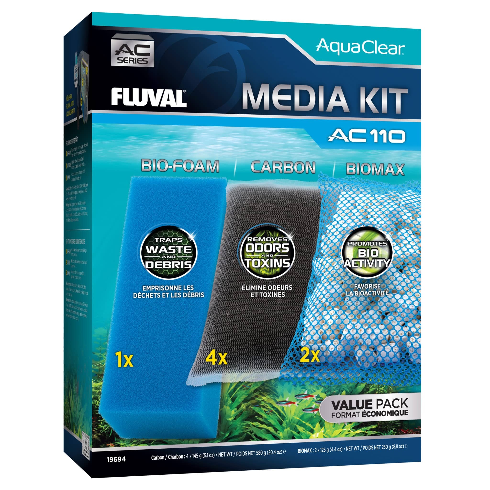 FL AC110 Filtermedia-set