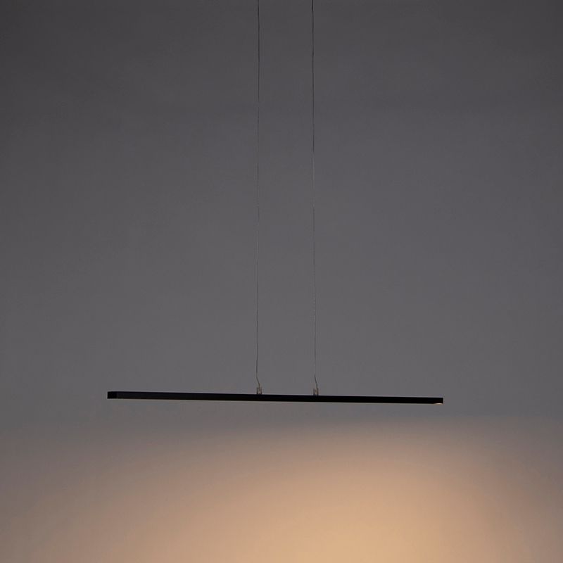 Moderne hanglamp zwart 90 cm incl. LED - Banda