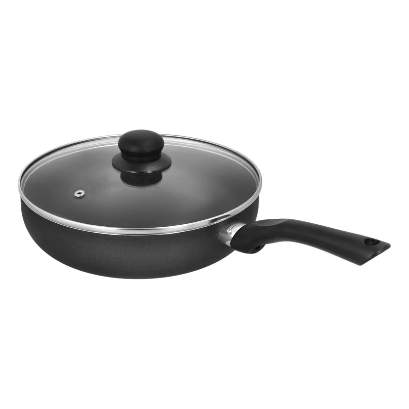 Keramisk traktorpanne med lokk Ø24 cm