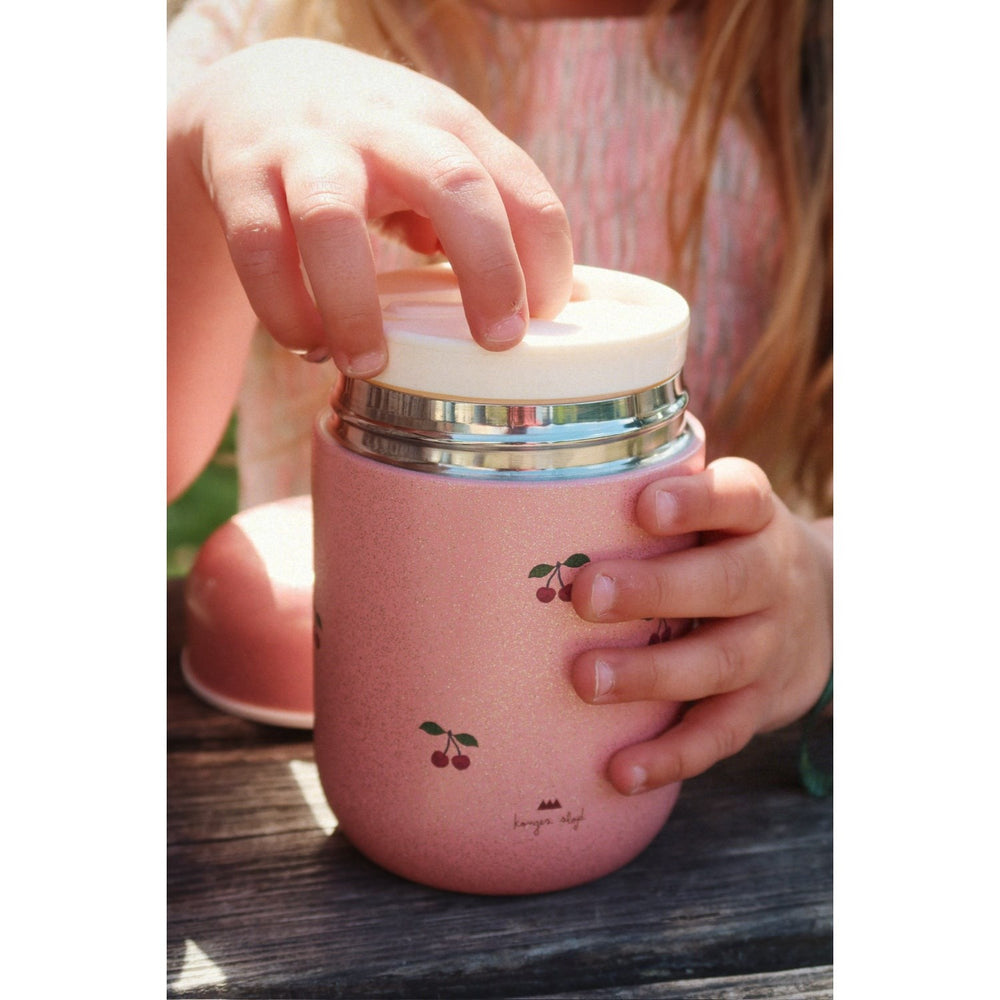 Køb Konges Sløjd Cherry Glitter Glitter Thermo Food Jar