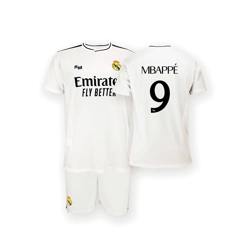 Real madrid 24/25 Mbappe Heim Junior Set