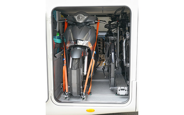 Weih-tec MotoMove 150 Heckgaragen-Rollerträger für 1 Fahrrad