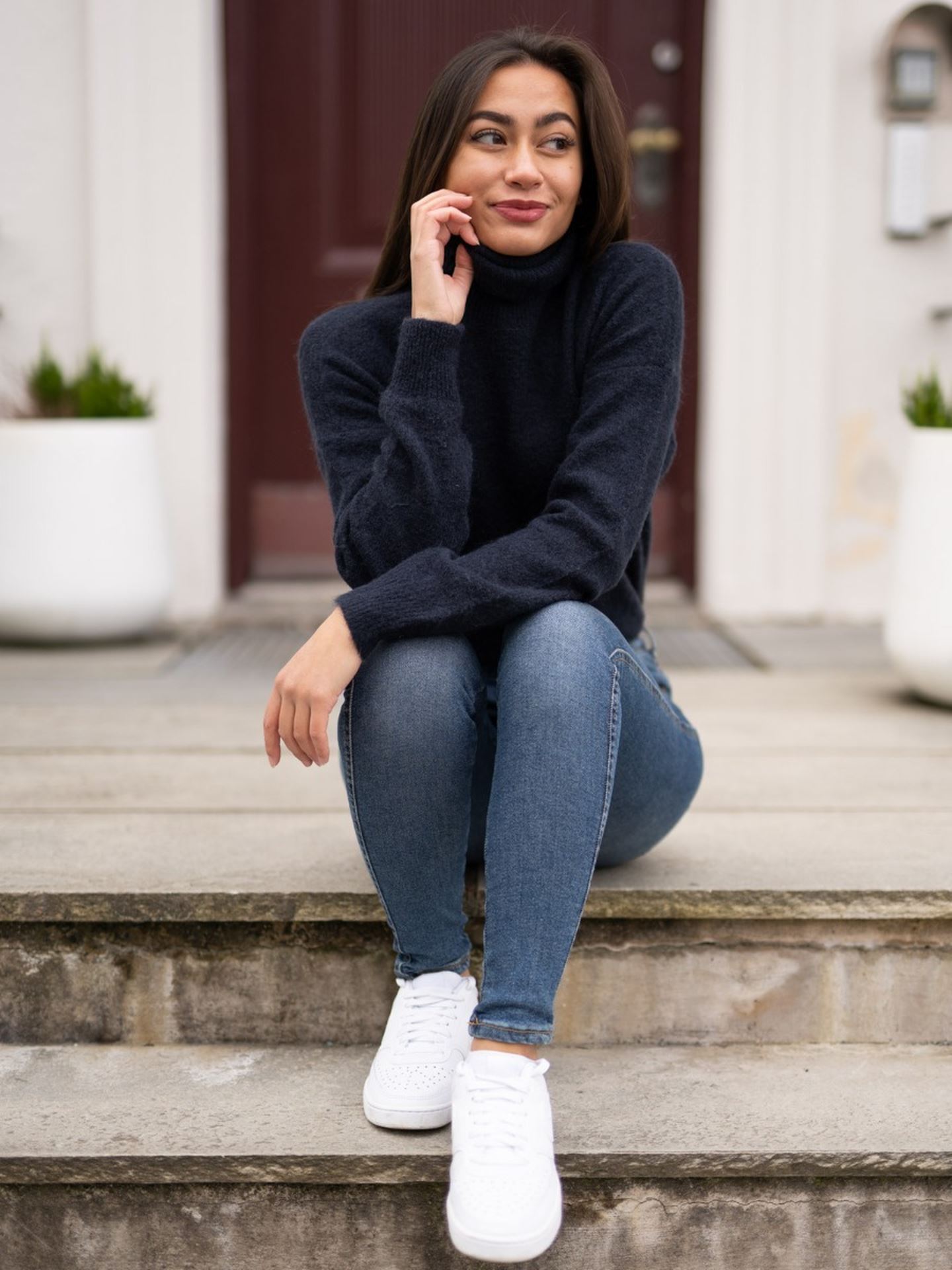 MSCH Copenhagen Femme Mohair Rollneck Pullover