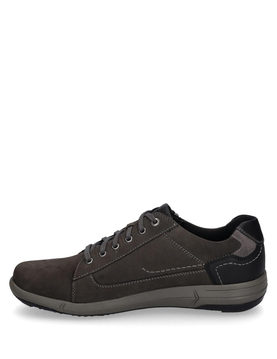 Halbschuh Enrico 56, granit-kombi
