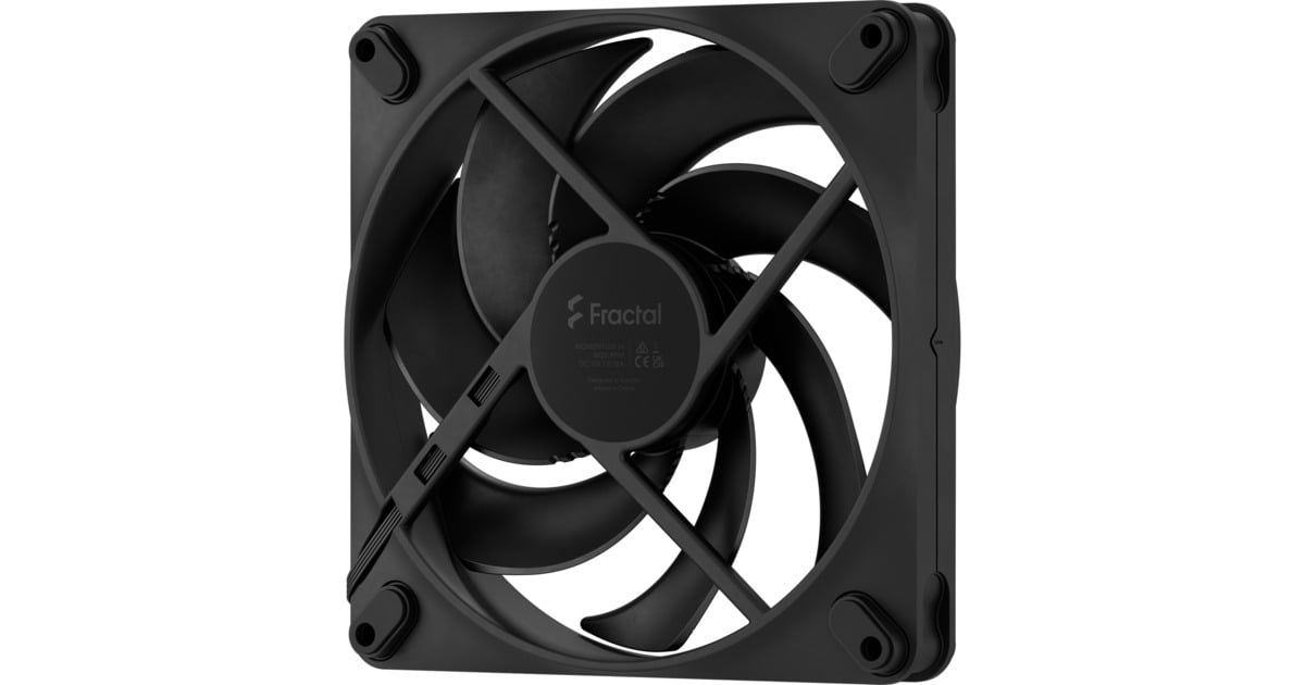 Fractal DesignMomentum 14 case fan  (Zwart, 140 x 140 x 25 mm, PWM)
