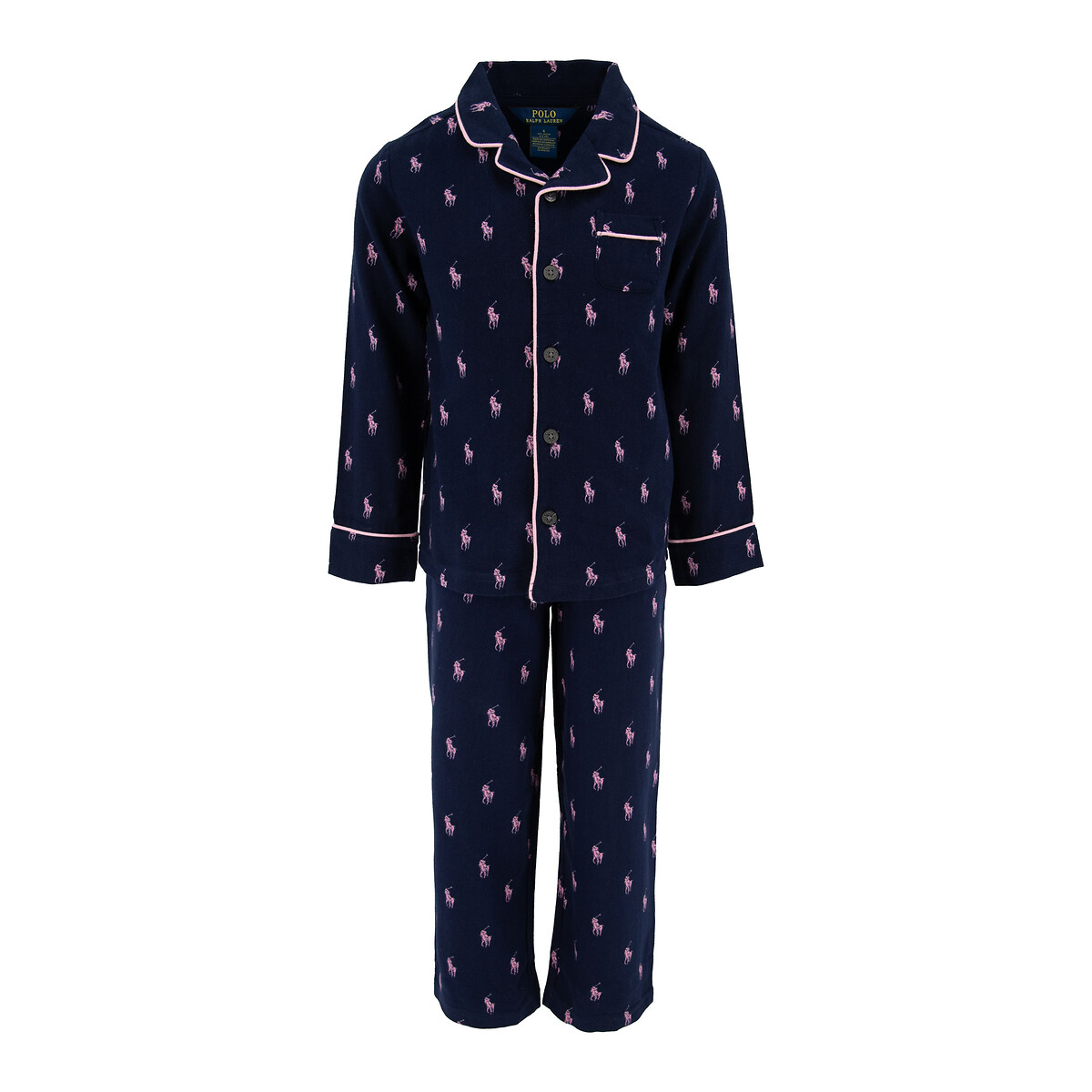 POLO RALPH LAUREN<br>Pijama longo de duas peças