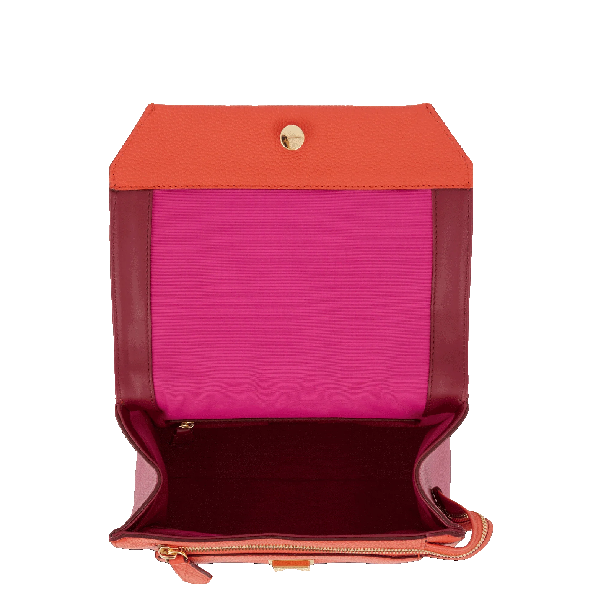 Sac rabat M Ninon de Lancel-MULTICO CERISE