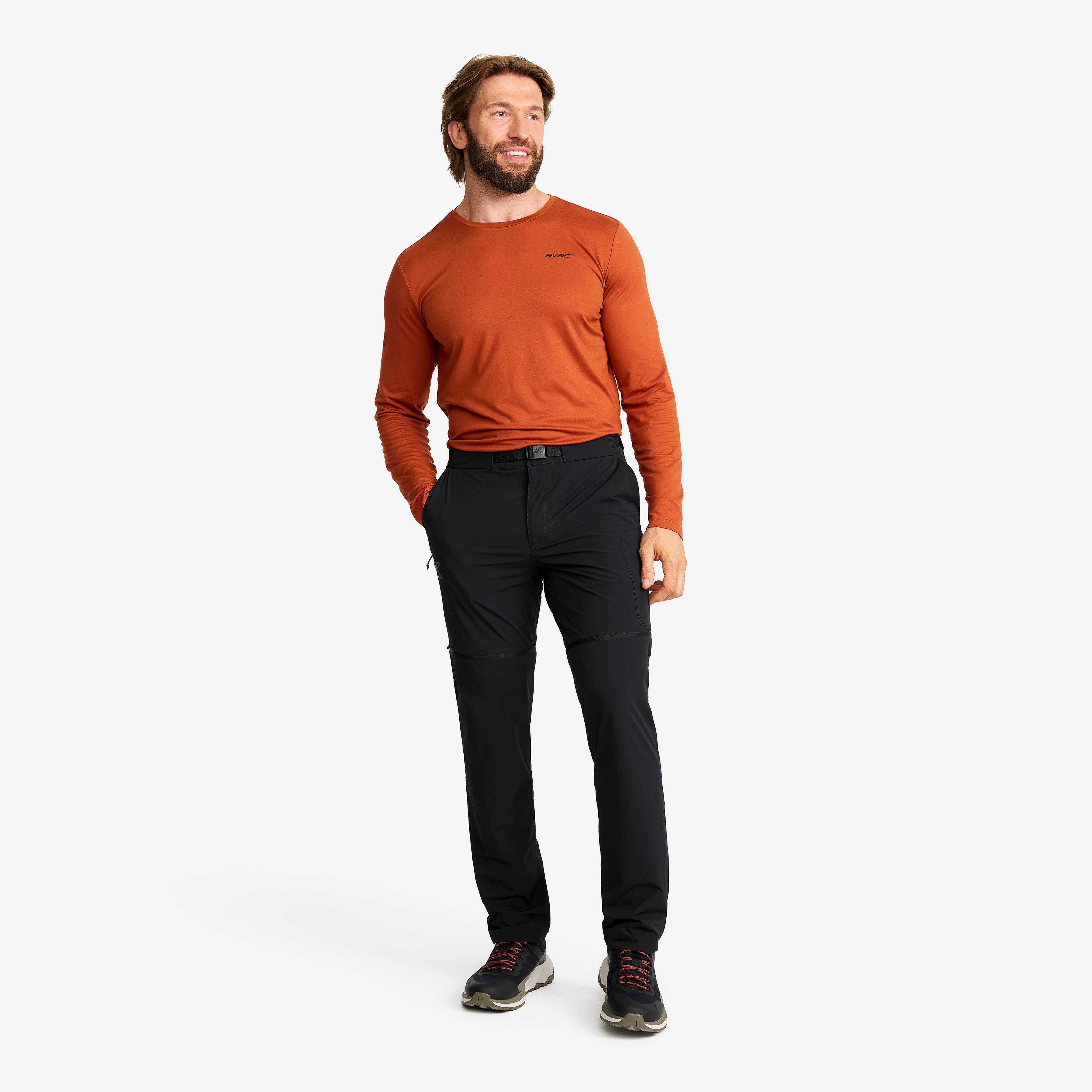 Elevate Hiking Zip-off Pants Herre Black