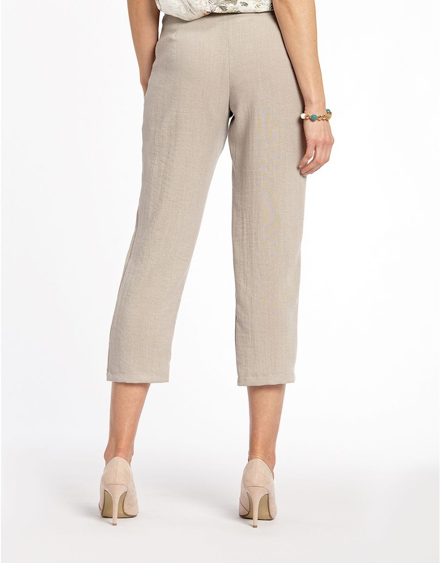 Pantacourt beige doux