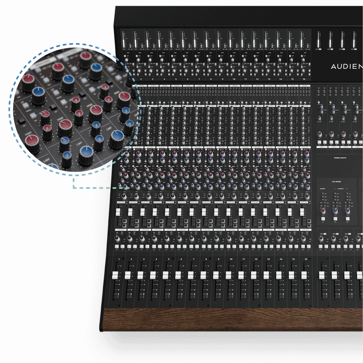 Audient ASP4816HE mixing console