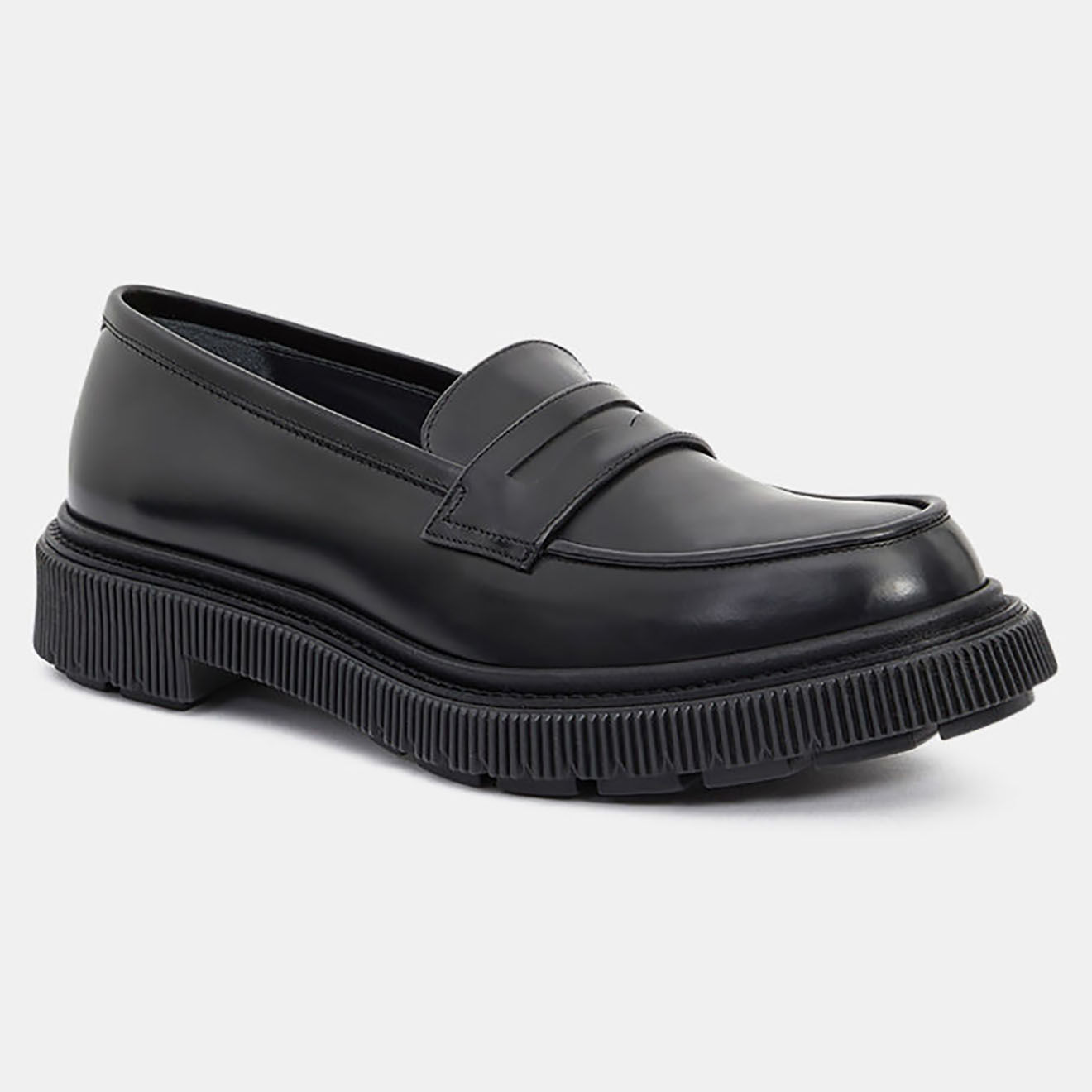 Adieu Mocassins en Cuir Type 159 noirs