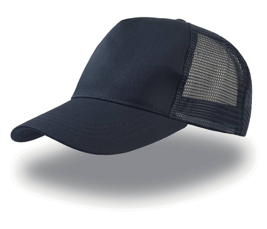 Atlantis AT085 - Casquette 5 Panneaux Trucker en Coton