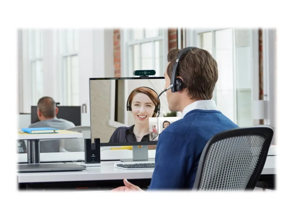 Logitech® | BRIO 4K Ultra HD webcam - Webcam - farve - 4096 x 2160 - audio - USB
