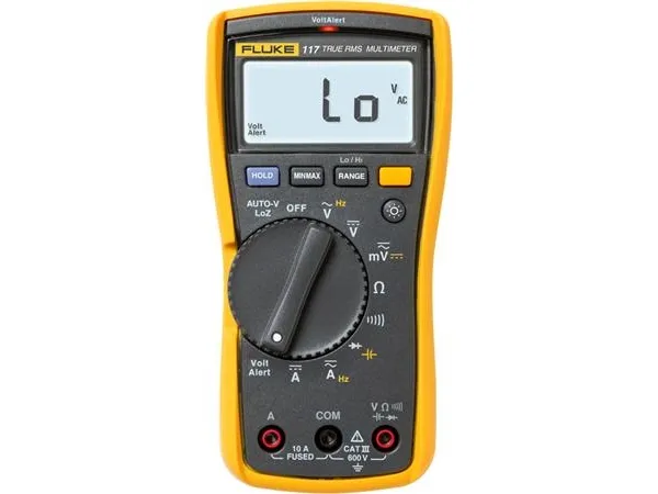 Fluke FLUKE117, 550 g, 9 V, LCD, 167 x 84 x 46 mm