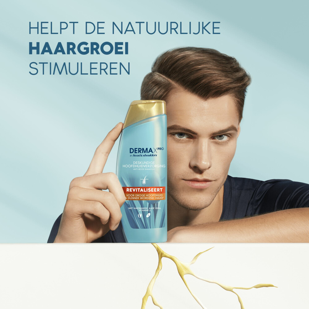 Head & Shoulders Anti-roos Shampoo DERMAxPRO Revitaliseert225 ml