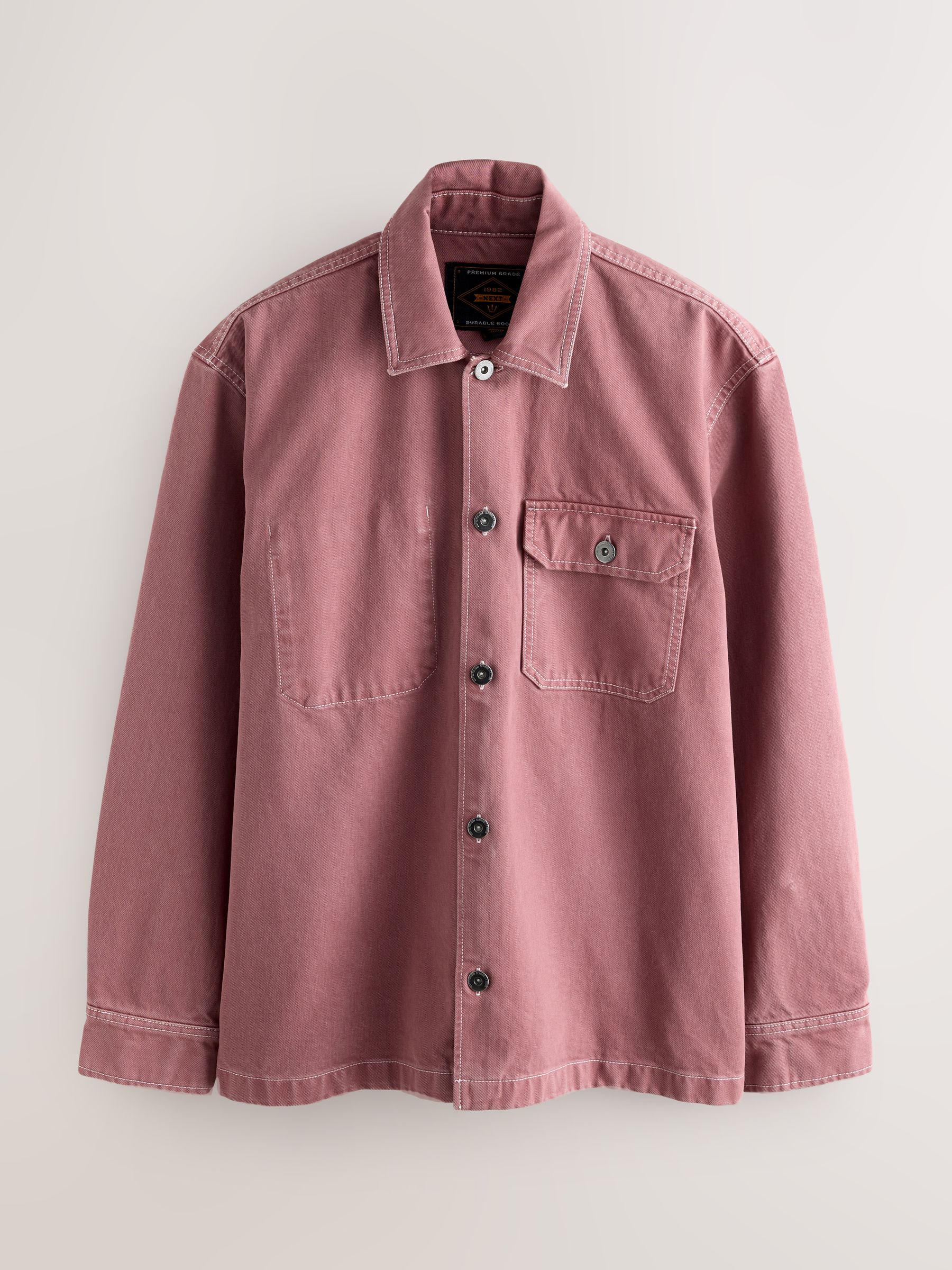 Roze - Canvas Shacket Overshirt
