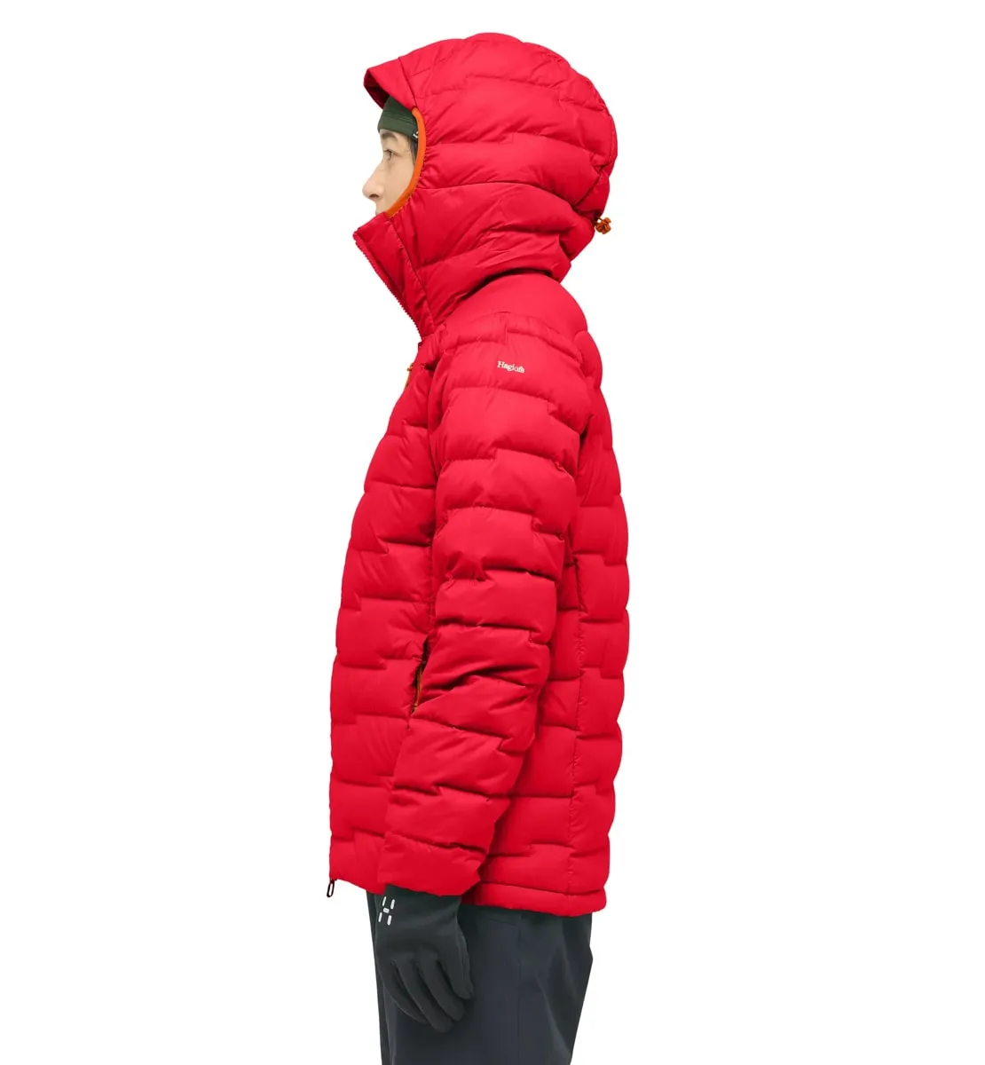 Haglöfs Women's Roc Flash Down Hood Bright Red