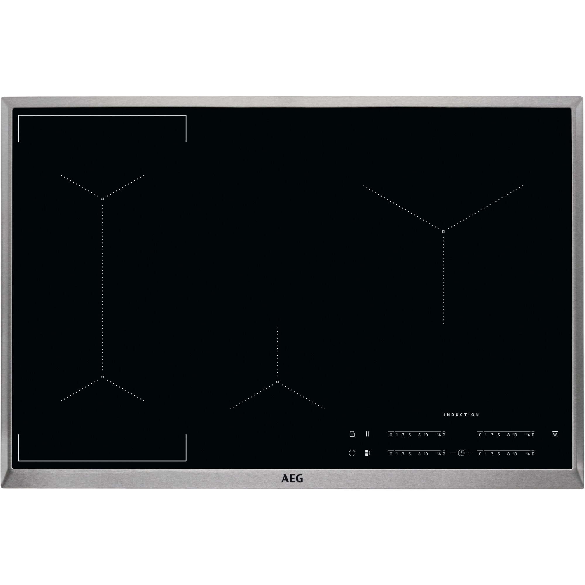 Induktionsfeld AEG GI844KS