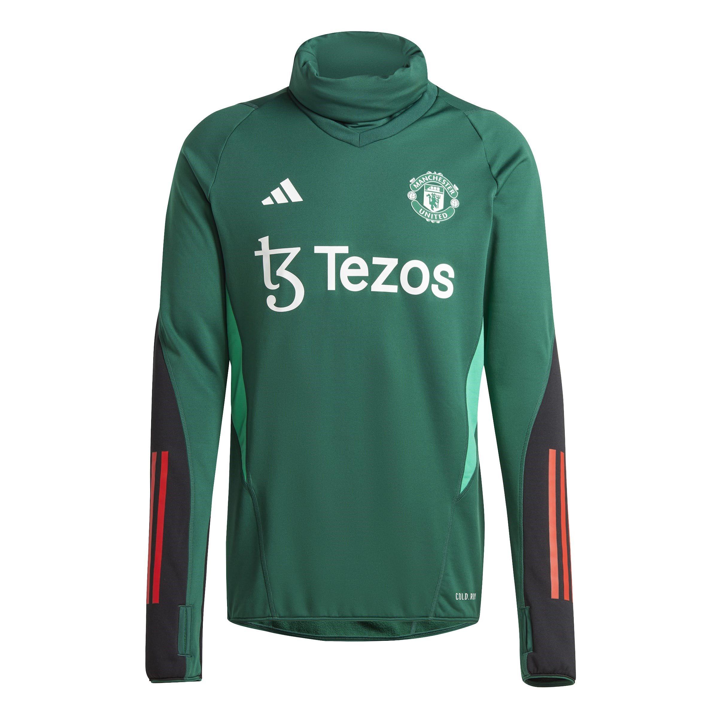 adidas Manchester United Tiro 23 Pro Warm Top Mens