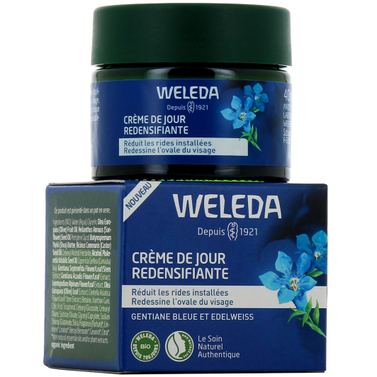 Weleda Gentiane crème jour redensifiante - Soin anti âge raffermissant
