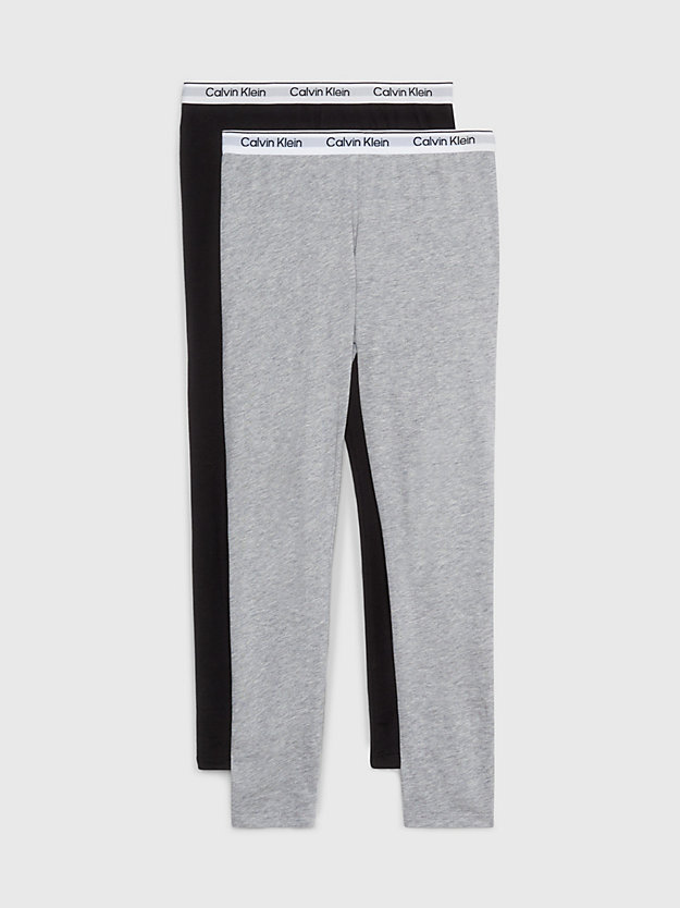 Leggings infantis, pacote com 2 unidades - Algodão moderno