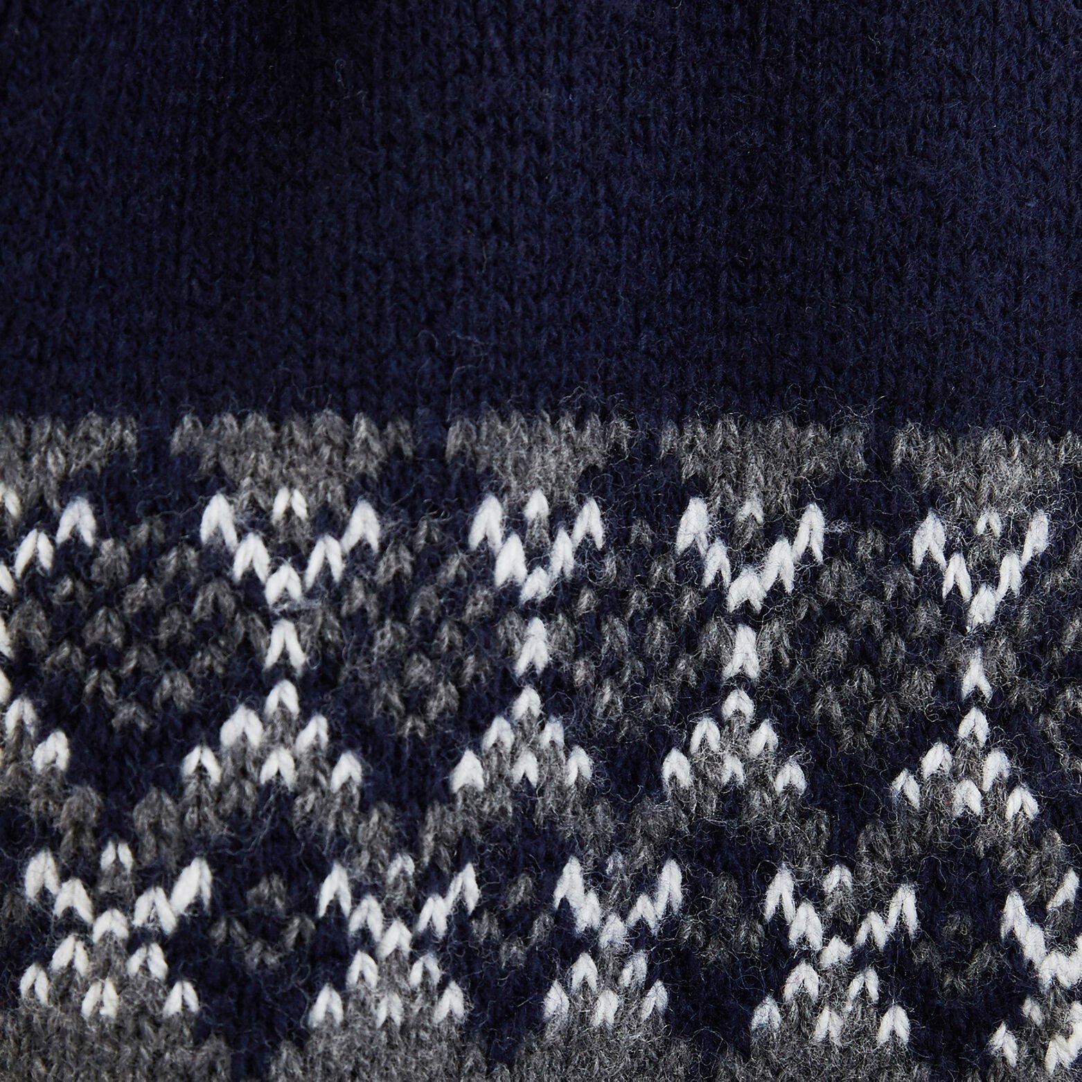 Écharpe jacquard Gris moyen