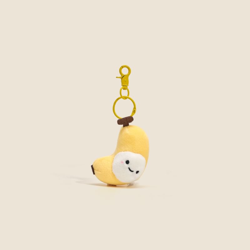 Jun's Journal - Sleutelhanger met groente-pluche tashanger (verschillende ontwerpen)