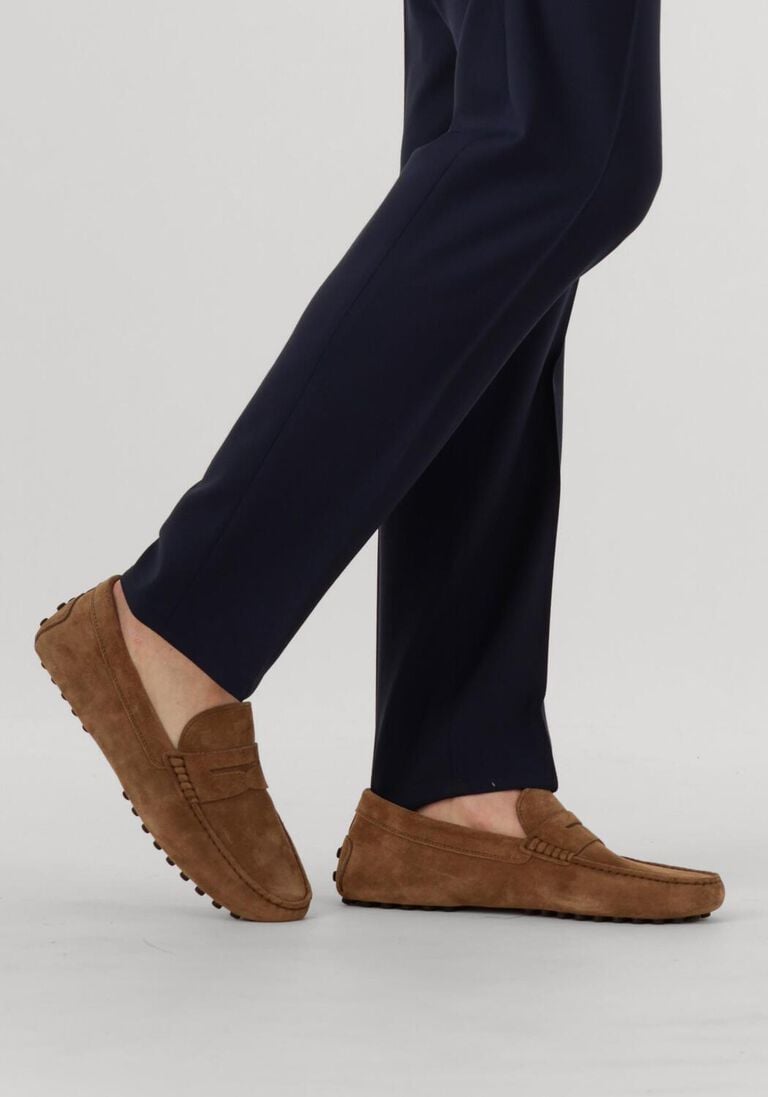 bruine tod's mocassins mocassino gommino 22l