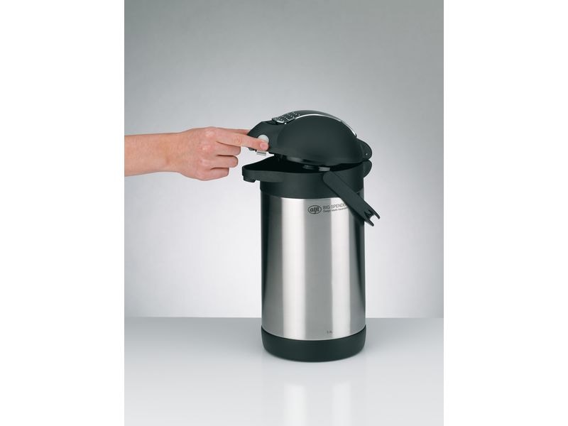 Alfi Thermoskanne Big Spender 2200 ml, Silber Isolierte Thermoskanne