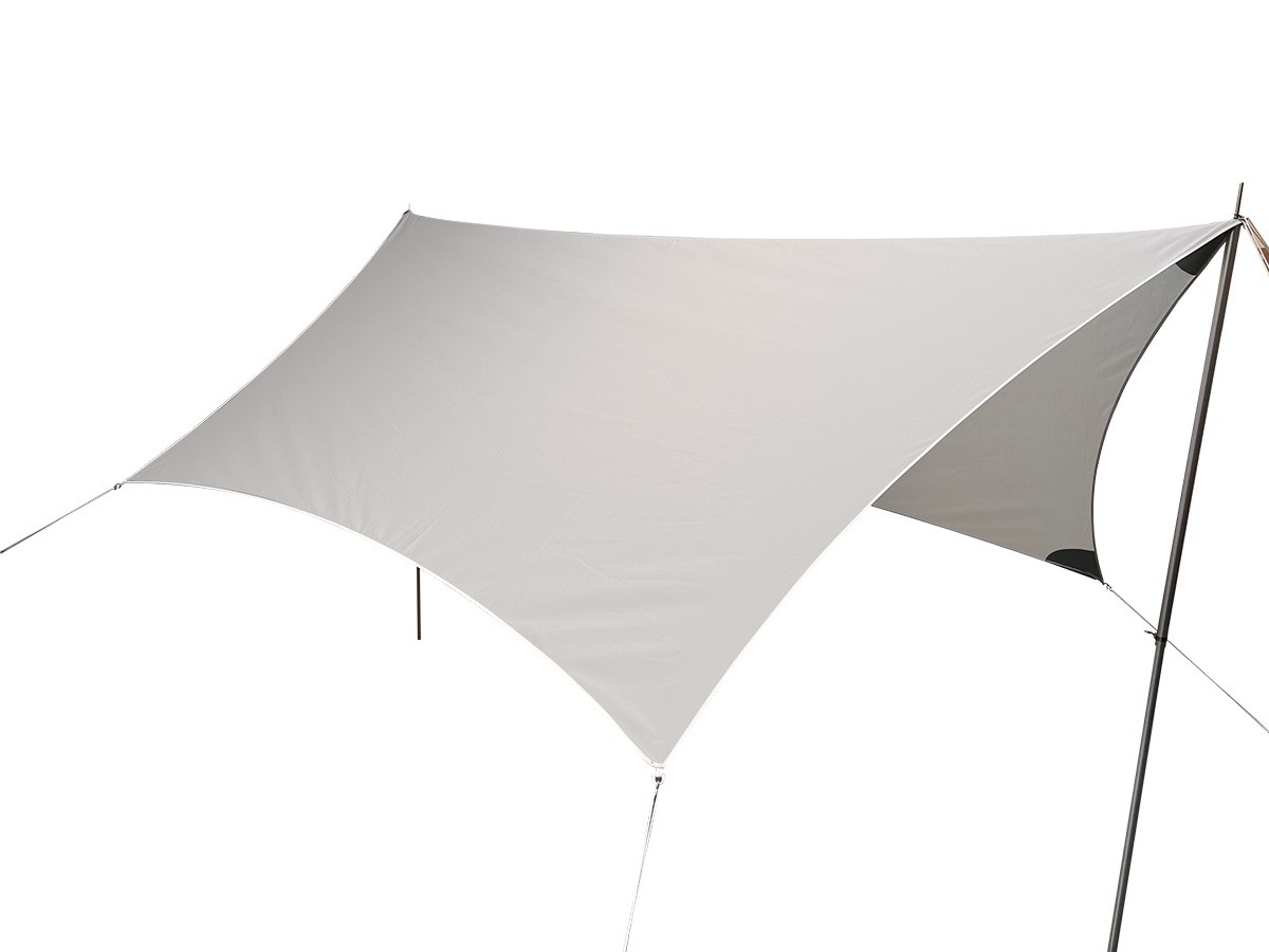 ESVO 340 polyester silver metallic tarp